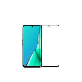 Zore Oppo A9 2020 Kenarları Kırılmaya Dayanıklı Cam Ekran Koruyucu