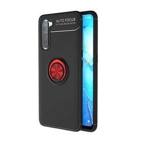 Zore Oppo A91 Manyetik Yüzüklü Ravel Silikon Kılıf