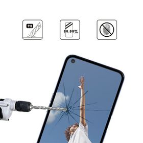 Zore Oppo A92 Kenarları Kırılmaya Dayanıklı Cam Ekran Koruyucu