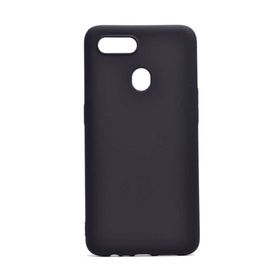 Zore Oppo AX7 Thin Premium Kapak Gold Silikon Kılıf