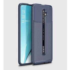 Zore OPPO Reno 2Z Karbon Tasarım Negro Silikon Cep Telefonu Kılıfı