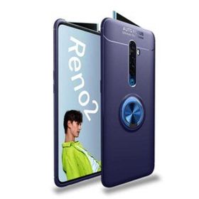 Zore OPPO Reno 2Z Manyetik Yüzüklü Ravel Silikon Cep Telefonu Kılıfı