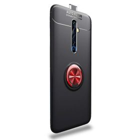 Zore OPPO Reno 2Z Manyetik Yüzüklü Ravel Silikon Cep Telefonu Kılıfı
