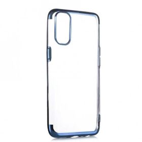 Zore Oppo Reno 4 Dört Köşeli Lazer Silikon Kılıf