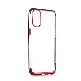 Zore Oppo Reno 4 Dört Köşeli Lazer Silikon Kılıf