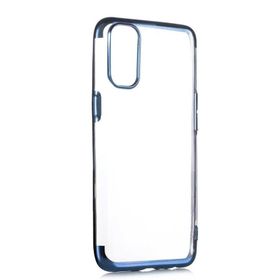 Zore Oppo Reno 4 Dört Köşeli Lazer Silikon Kılıf