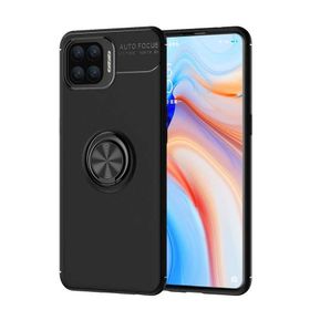 Zore Oppo Reno 4 Lite Manyetik Yüzüklü Ravel Silikon Kılıf