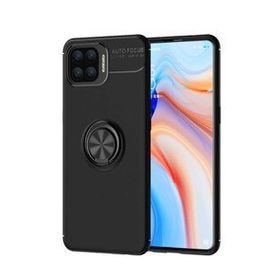 Zore Oppo Reno 4 Lite Manyetik Yüzüklü Ravel Silikon Kılıf