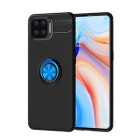 Zore Oppo Reno 4 Lite Manyetik Yüzüklü Ravel Silikon Kılıf