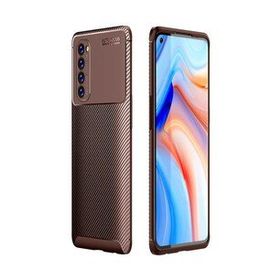 Zore OPPO Reno 4 Pro 4G Karbon Tasarım Negro Silikon Cep Telefonu Kılıfı