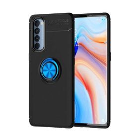 Zore Oppo Reno 4 Pro 4G Manyetik Yüzüklü Ravel Silikon Kılıf