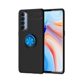 Zore Oppo Reno 4 Pro 4G Manyetik Yüzüklü Ravel Silikon Kılıf