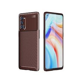 Zore Oppo Reno 4 Pro 5G Karbon Tasarım Negro Silikon Kılıf