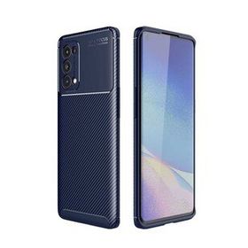 Zore OPPO Reno 5 5G Karbon Tasarım Negro Silikon Cep Telefonu Kılıfı