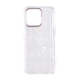 Zore Oppo Reno 5 Lite Sidney Desenli Sert Kapak Kılıf