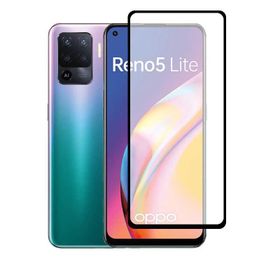 Zore Oppo Reno 5 Lite Zore Kenarları Kırılmaya Dayanıklı Cam Ekran Koruyucu