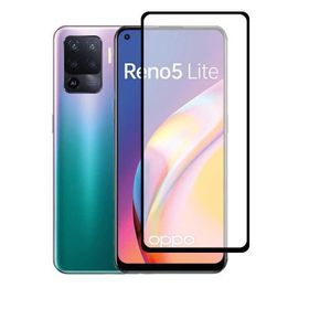Zore Oppo Reno 5 Lite Zore Kenarları Kırılmaya Dayanıklı Cam Ekran Koruyucu