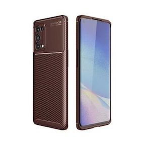 Zore OPPO Reno 5 Pro 5G Karbon Tasarım Negro Silikon Cep Telefonu Kılıfı