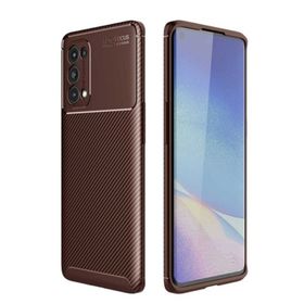 Zore OPPO Reno 5 Pro 5G Karbon Tasarım Negro Silikon Cep Telefonu Kılıfı