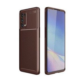 Zore OPPO Reno 5 Pro 5G Karbon Tasarım Negro Silikon Cep Telefonu Kılıfı