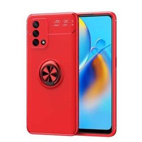 Zore Oppo Reno A74 4G Manyetik Yüzüklü Ravel Silikon Kılıf