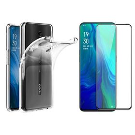 Zore Oppo Reno Kamera Korumalı 6D Full Nano Cam Silikon Kılıf