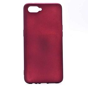 Zore Oppo RX17 Neo Thin Premium Kapak Mürdüm Silikon Kılıf