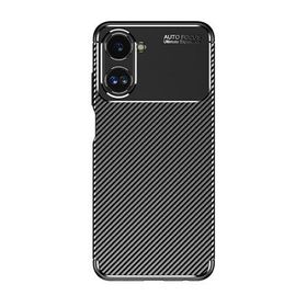 Zore Realme 10 4G Negro Karbon Tasarım Silikon Cep Telefonu Kılıfı