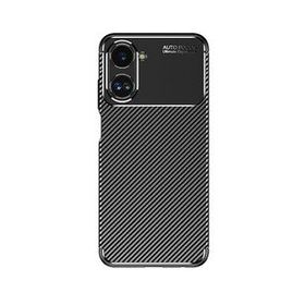 Zore Realme 10 4G Negro Karbon Tasarım Silikon Cep Telefonu Kılıfı