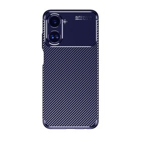 Zore Realme 10 4G Negro Karbon Tasarım Silikon Cep Telefonu Kılıfı