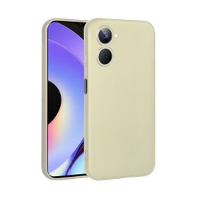 Zore Realme 10 4G Premier Silikon Kapak Gold Cep Telefonu Kılıfı