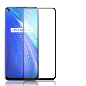 Zore Realme 6 Kenarları Kırılmaya Dayanıklı Cam Ekran Koruyucu