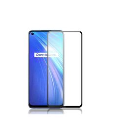 Zore Realme 6 Kenarları Kırılmaya Dayanıklı Cam Ekran Koruyucu