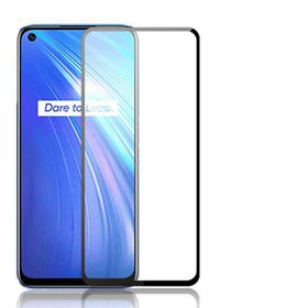 Zore Realme 6 Kenarları Kırılmaya Dayanıklı Cam Ekran Koruyucu
