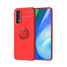 Zore Realme 7 Manyetik Yüzüklü Ravel Silikon Kılıf