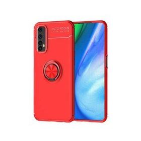 Zore Realme 7 Manyetik Yüzüklü Ravel Silikon Kılıf