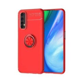 Zore Realme 7 Manyetik Yüzüklü Ravel Silikon Kılıf