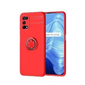 Zore Realme 7 Pro Manyetik Yüzüklü Ravel Silikon Kılıf