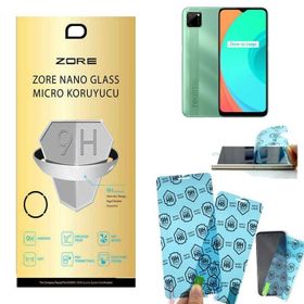 Zore Realme C11 Fiber Nano Ekran Koruyucu