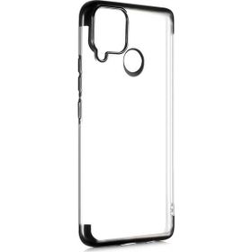 Zore Realme C15 Dört Köşeli Lazer Silikon Kılıf