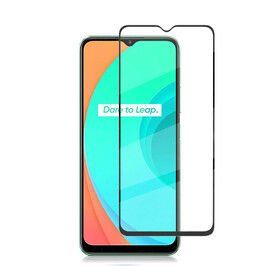 Zore Realme C15 Kenarları Kırılmaya Dayanıklı Cam Ekran Koruyucu