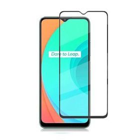 Zore Realme C15 Kenarları Kırılmaya Dayanıklı Cam Ekran Koruyucu