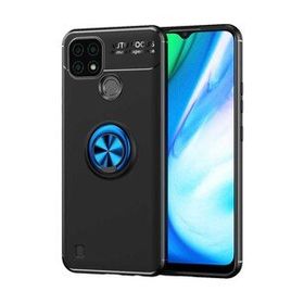 Zore Realme C25 Manyetik Yüzüklü Ravel Silikon Kılıf