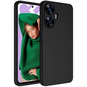 Zore Realme C55 Mara Lansman İç Yüzeyi Kadife Cep Telefonu Kılıfı