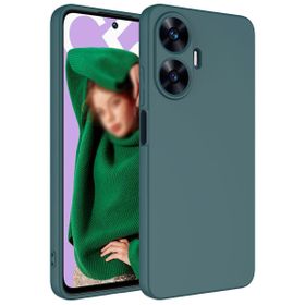 Zore Realme C55 Mara Lansman İç Yüzeyi Kadife Cep Telefonu Kılıfı