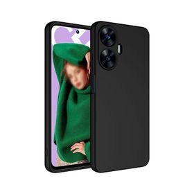 Zore Realme C55 Mara Lansman İç Yüzeyi Kadife Cep Telefonu Kılıfı