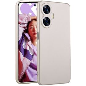 Zore Realme C55 Premier Silikon Kapak Gold Cep Telefonu Kılıfı