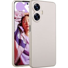 Zore Realme C55 Premier Silikon Kapak Gold Cep Telefonu Kılıfı