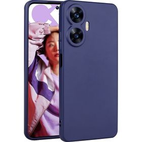 Zore Realme C55 Premier Silikon Kapak Gold Cep Telefonu Kılıfı