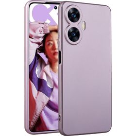 Zore Realme C55 Premier Silikon Kapak Gold Cep Telefonu Kılıfı